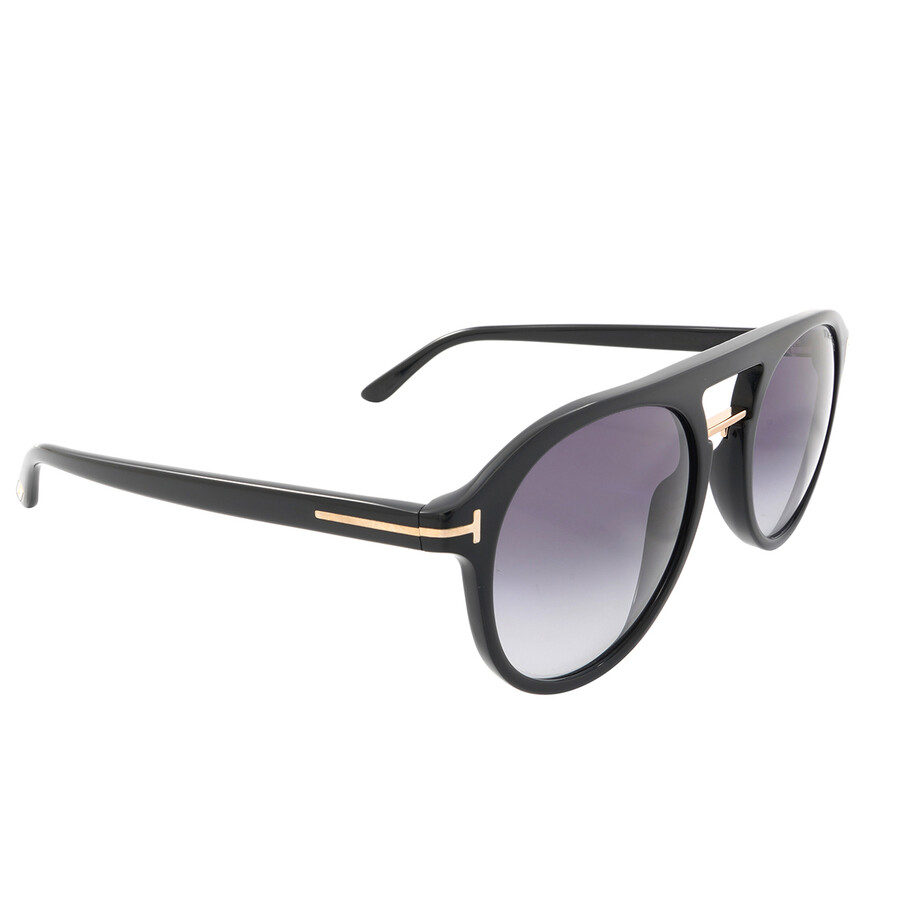 Tom Ford Ivan Blue Gradient Pilot Men's Sunglasses FT0675 01W 54 889214007285 Sunglasses, Ivan