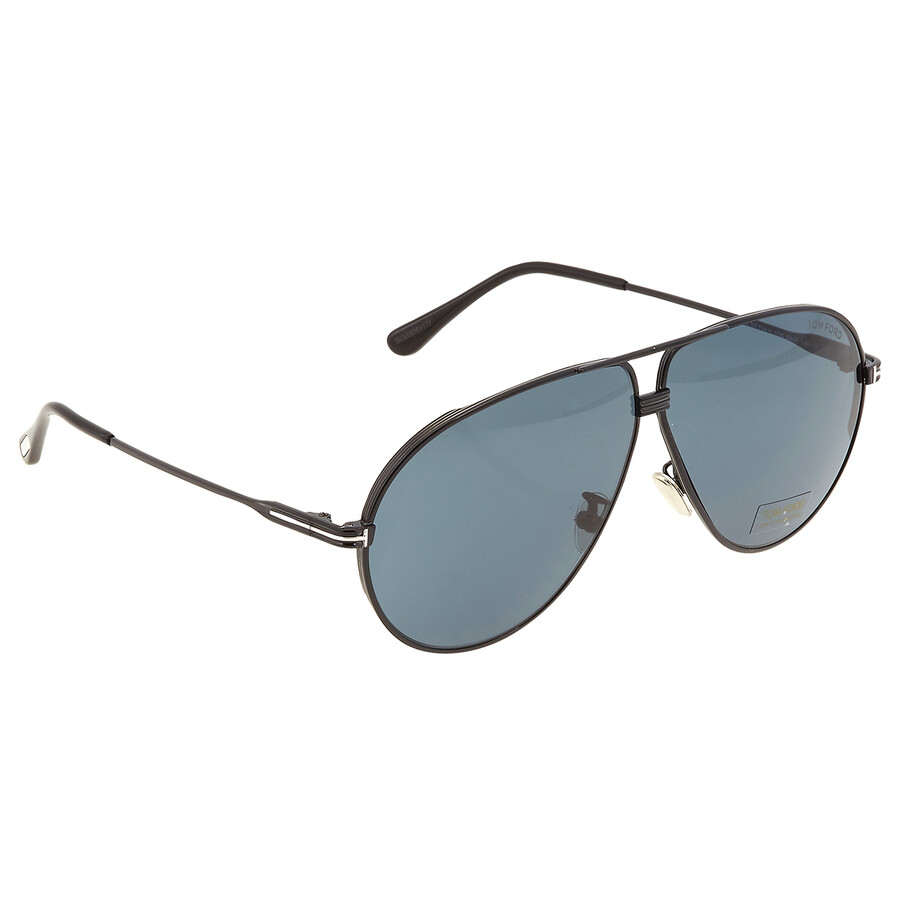 Tom Ford Jet Green Pilot Men's Sunglasses FT0734H 01N 64 889214091031