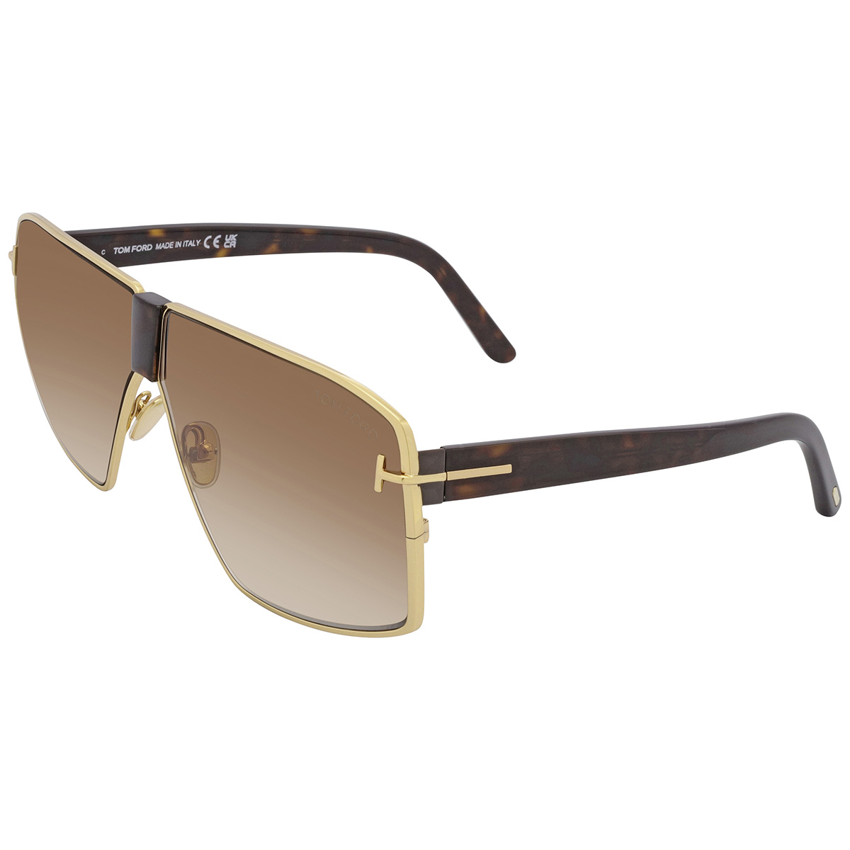 Tom Ford Reno Brown Gradient Navigator Unisex Sunglasses FT0911 30F 66 ...