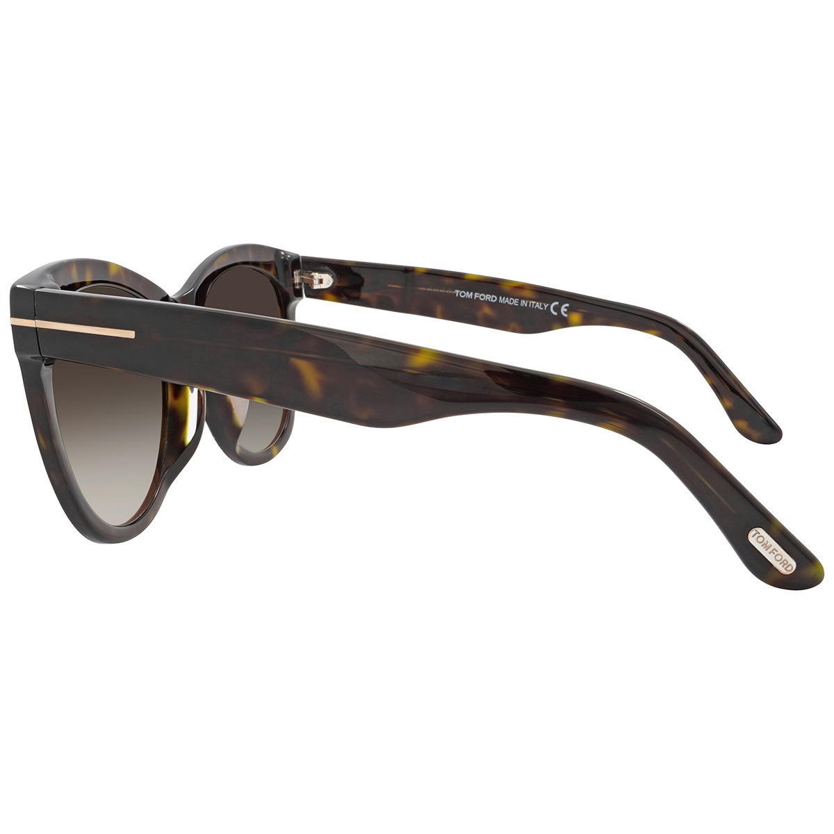 Tom Ford Wallace Polarized Brown Cat Eye Ladies Sunglasses FT0870-F 52H ...
