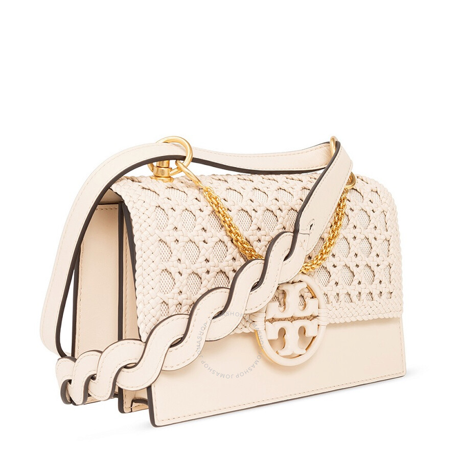 Tory Burch Brie Small Miller Basket Weave Shoulder Bag 88221724