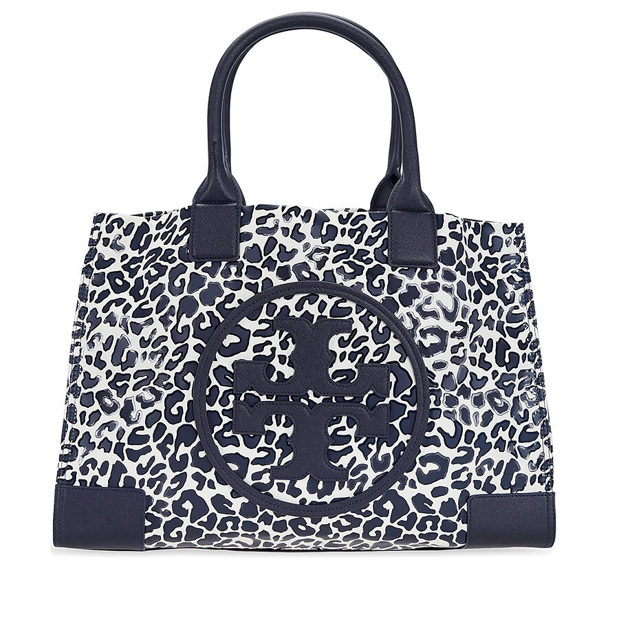 tory burch leopard tote