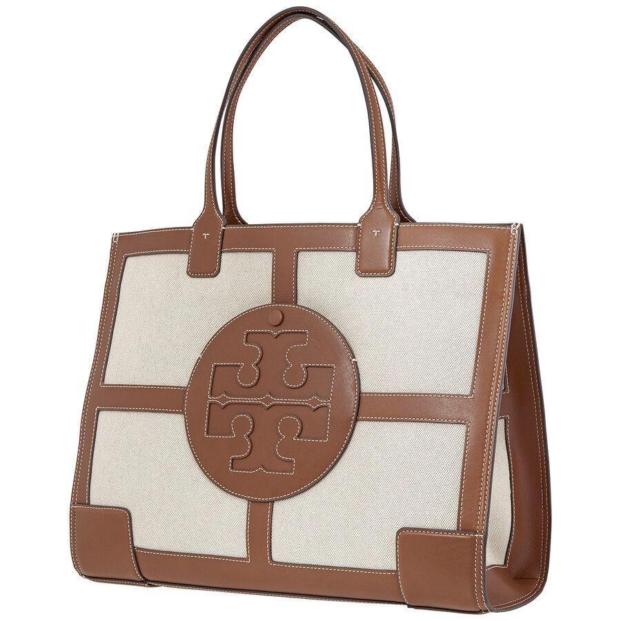 Tory Burch Ella Quadrant Tote Classic Cuoio 73341902 192485443004