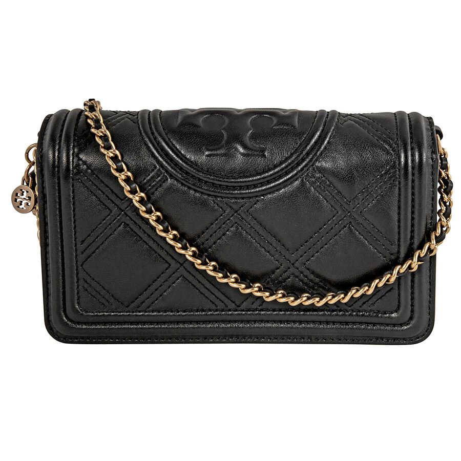Tory Burch Fleming Crossbody Bag Black 64312001 Handbags, Fleming