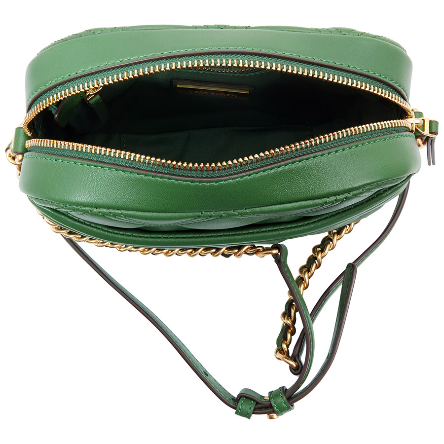 Tory Burch Fleming Leather Camera Bag Arugula 62091367 192485412949
