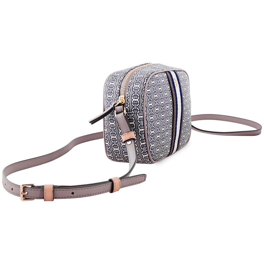 Tory Burch Gemini Link Mini Crossbody Bag Grey Heron 57743997 192485341430 Handbags