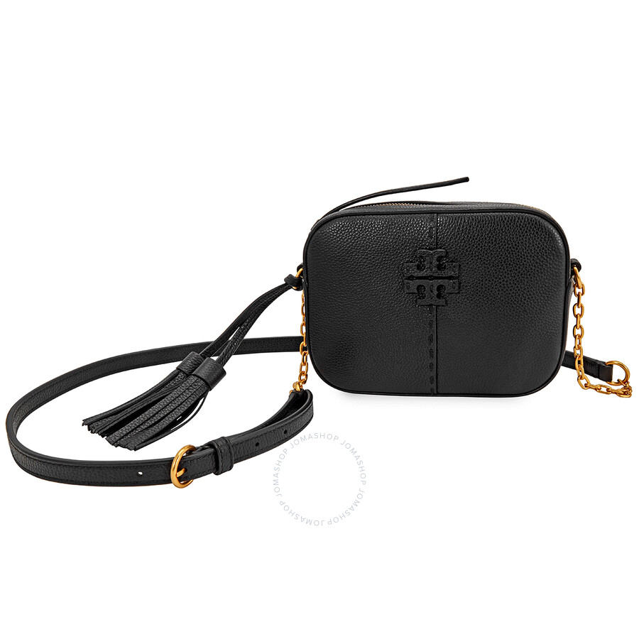 Tory Burch McGraw Crossbody Camera Bag Black 64447001 Handbags