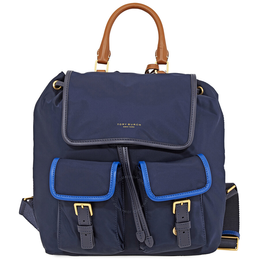 tory burch carter flap backpack