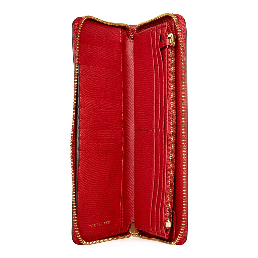 Tory Burch Perry Zip Passport Continental Wallet Kir Royale 29998603