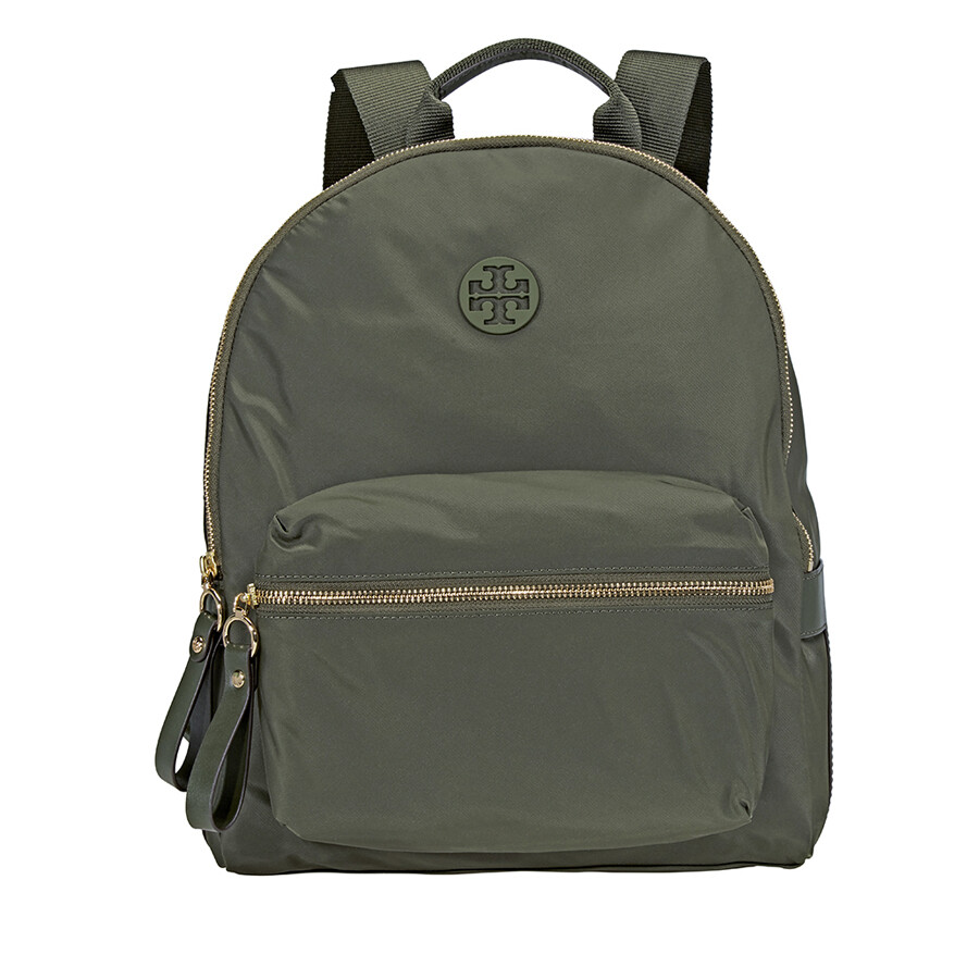 Tory Burch Tilda Nylon ZIp Backpack Olive 51329332 192485028867