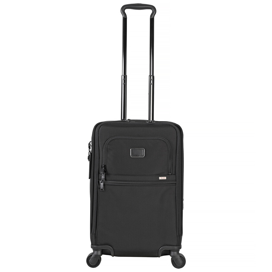 Tumi Alpha 3 Black International Office 4 Wheeled CarryOn Black 2203616D3 0742315471488