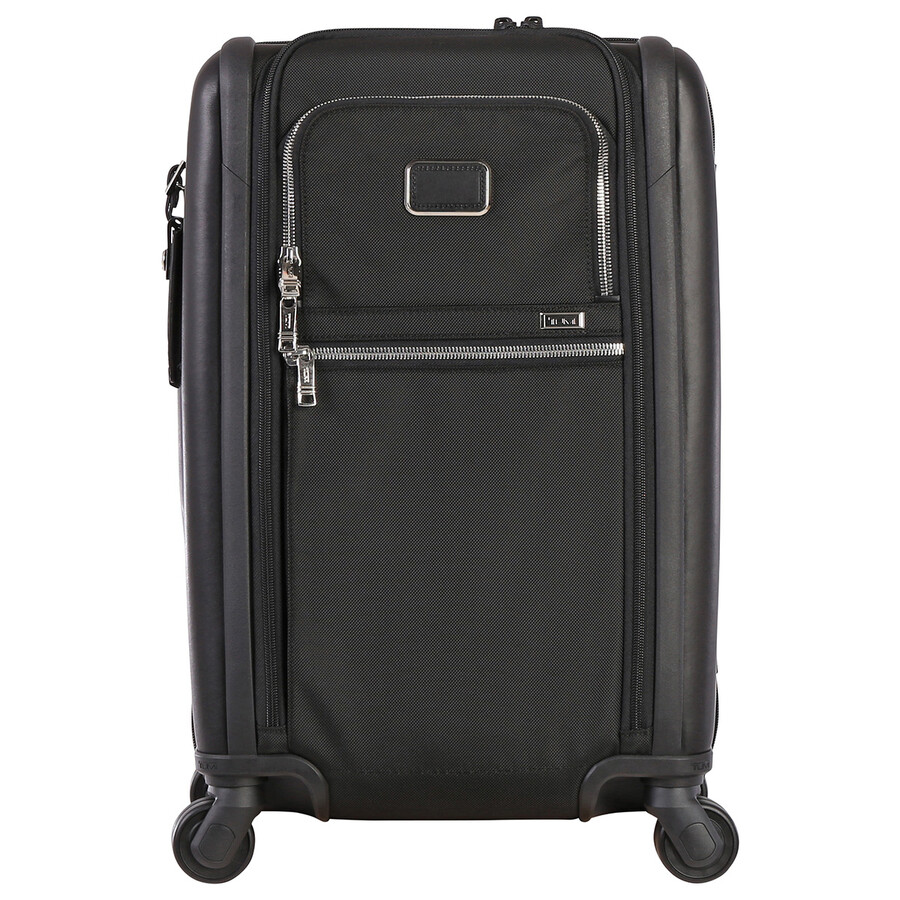 Tumi Alpha 3 International Dual Access 4Wheel CarryOn Black Chrome