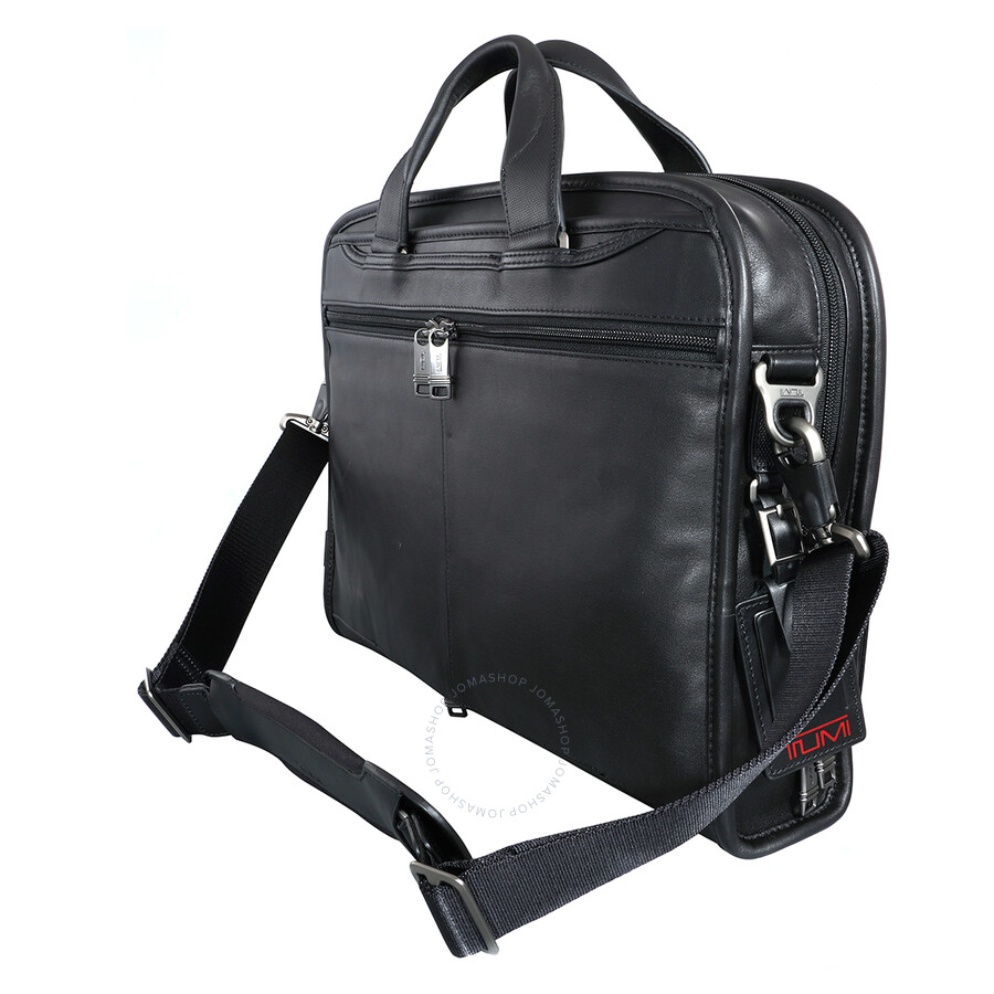 Tumi Black Alpha 3 Organizer Portfolio Brief 09603108DL3 0742315477237 Handbags