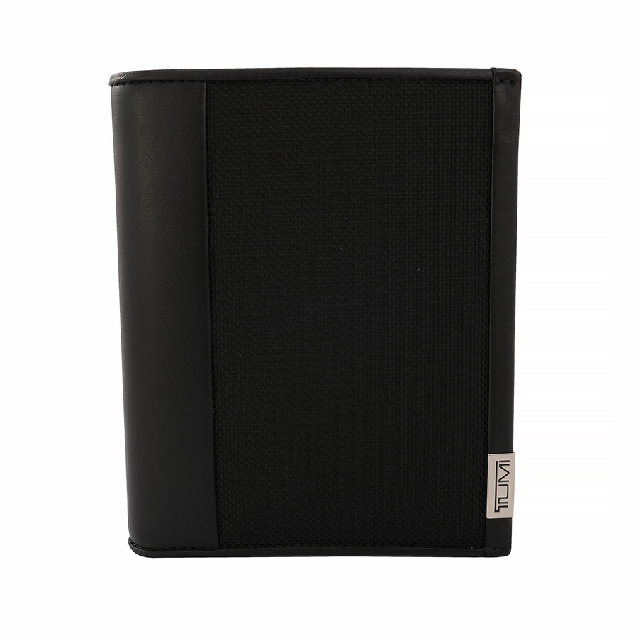 Tumi Black Chrome Alpha Passport Case 0119271DCH 0742315553122