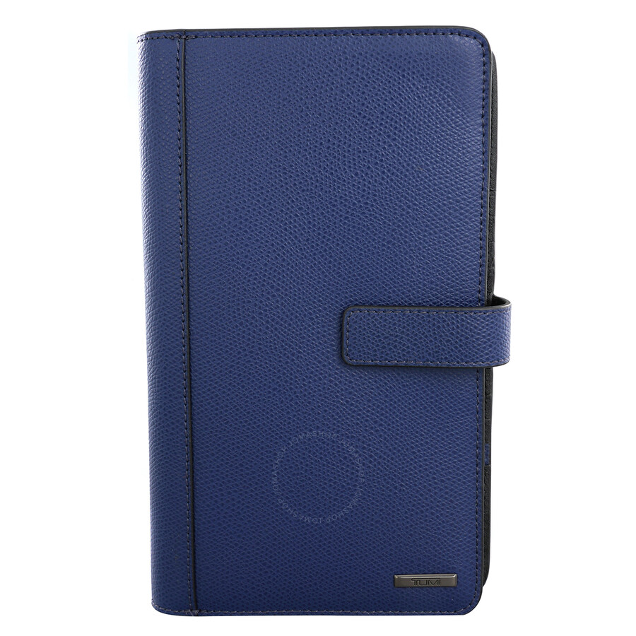 Tumi Blue Leather Travel Organizer 0118733BL 0742315438047