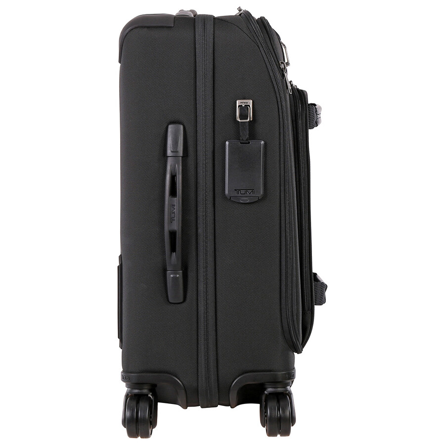 Tumi International Front Lid 4 Wheeled CarryOn Black 022028660D2