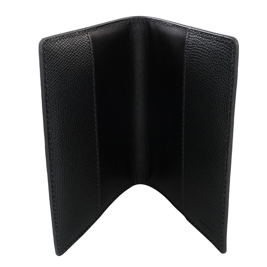 Tumi Leather Passport Cover In Black 0118811D 0742315437934