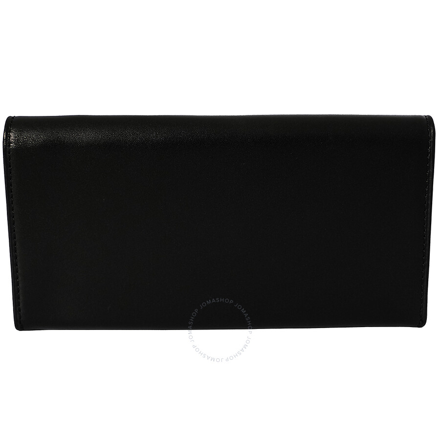 tumi black leather wallet