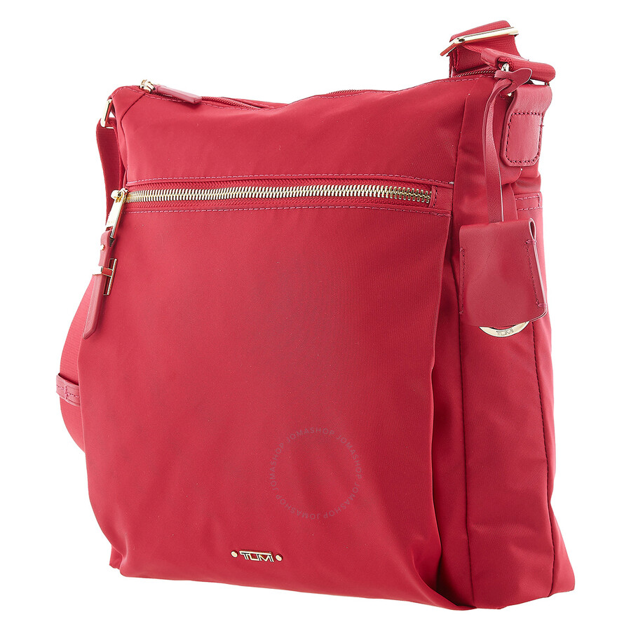 Tumi Voyageur Raspberry Canton Nylon Crossbody 0196304RASP