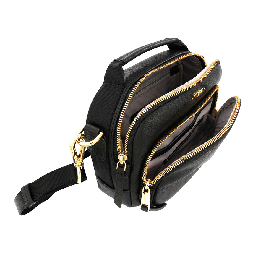 Tumi Voyageur Troy Crossbody Black 0196345D 0742315441085 Handbags