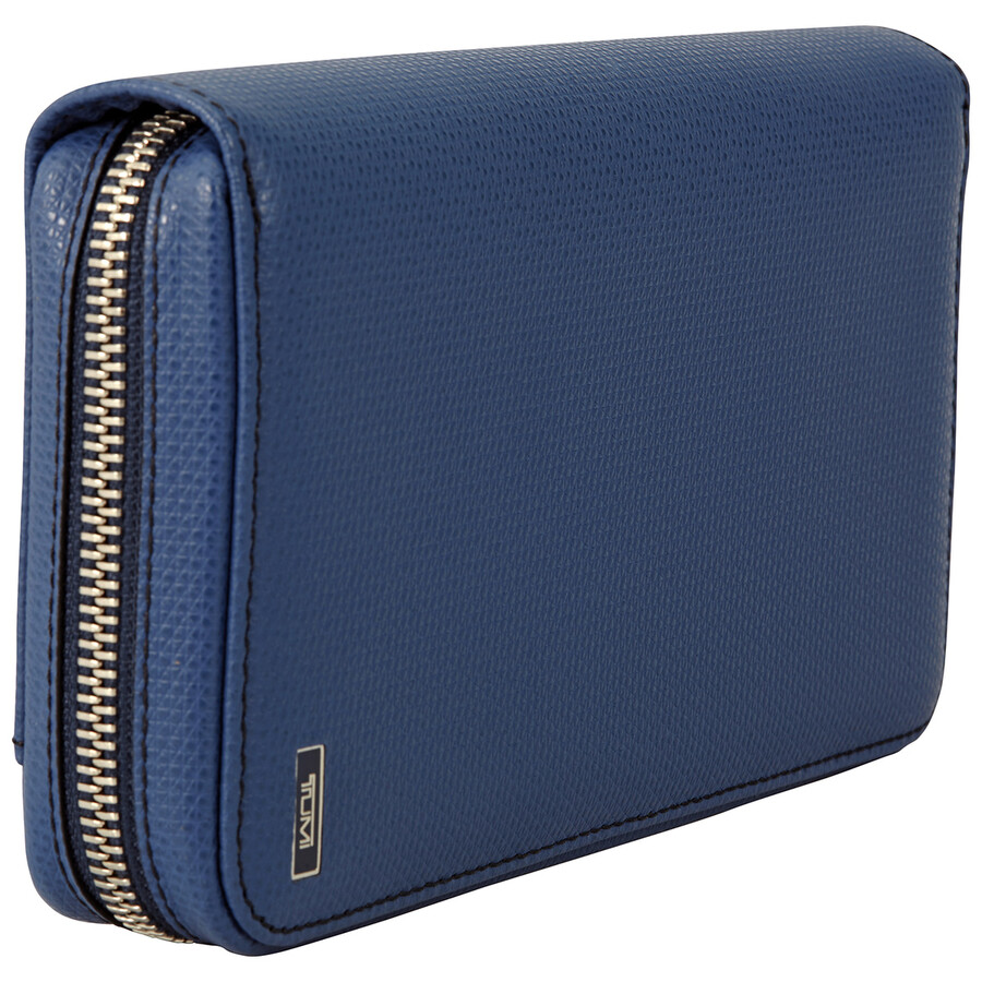 Tumi Ziparound Travel Wallet Navy 1172711596 0742315476063