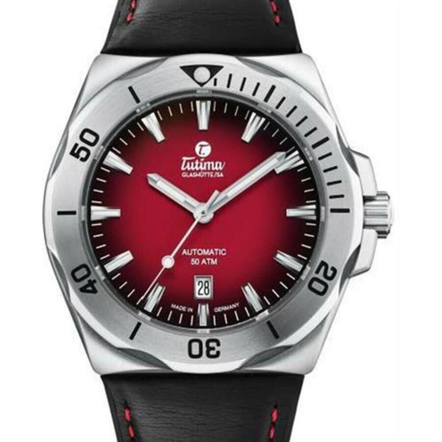 M2 Automatic Red Dial Men's Watch