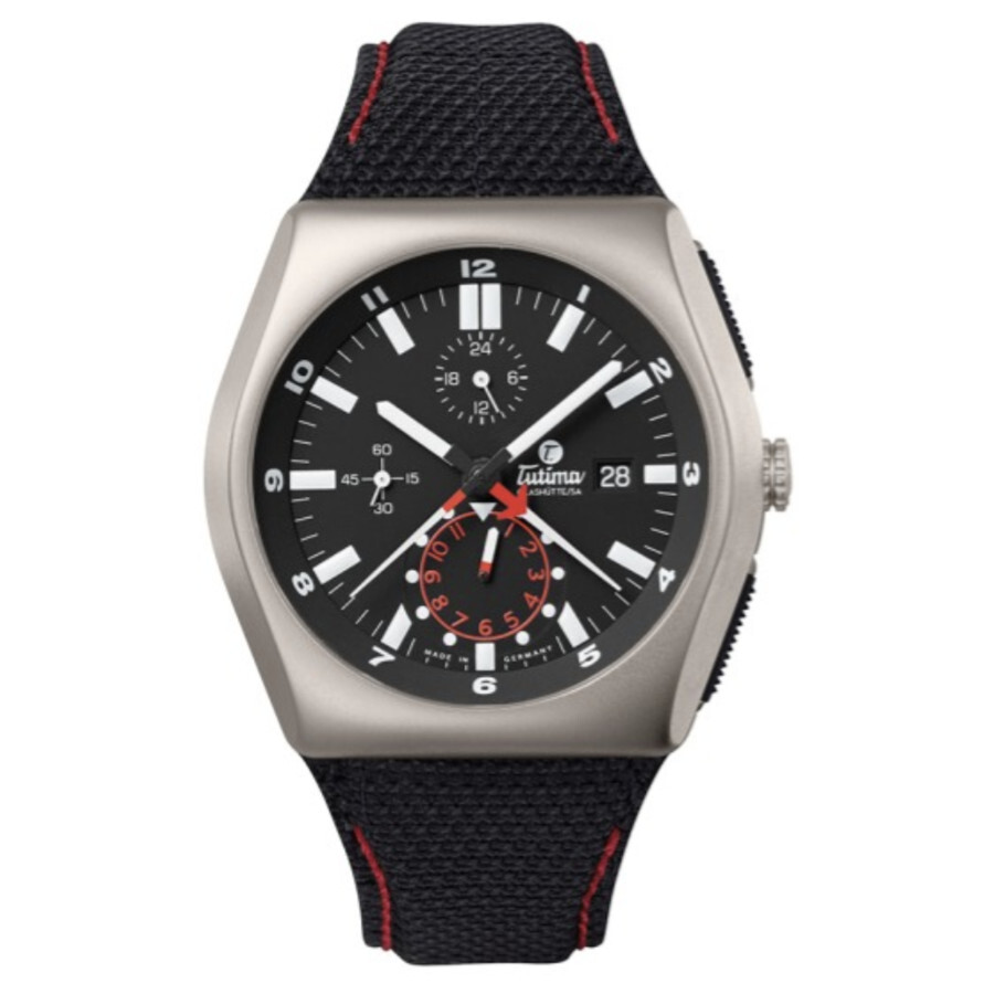 M2 Chronograph Titanium Chronograph Black Dial Unisex Watch