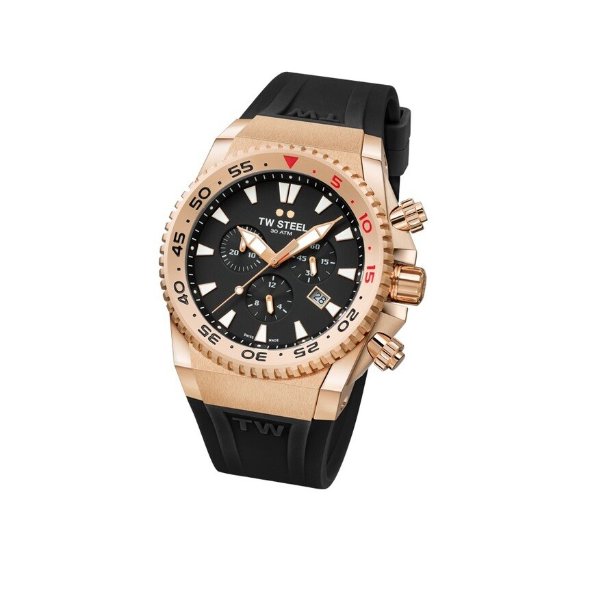 Ace Diver 2019 Chronograph Quartz Black Dial Men's Watch