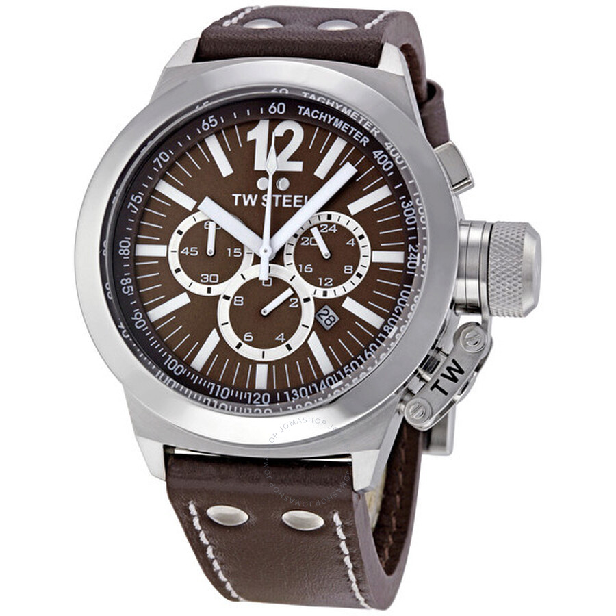 CEO 45 MM Chronograph Brown Dial Men's Watch