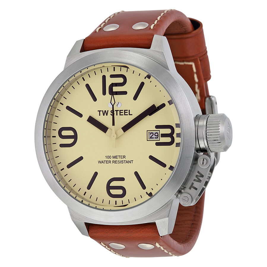 CEO 50 mm Cream Dial Men's Watch