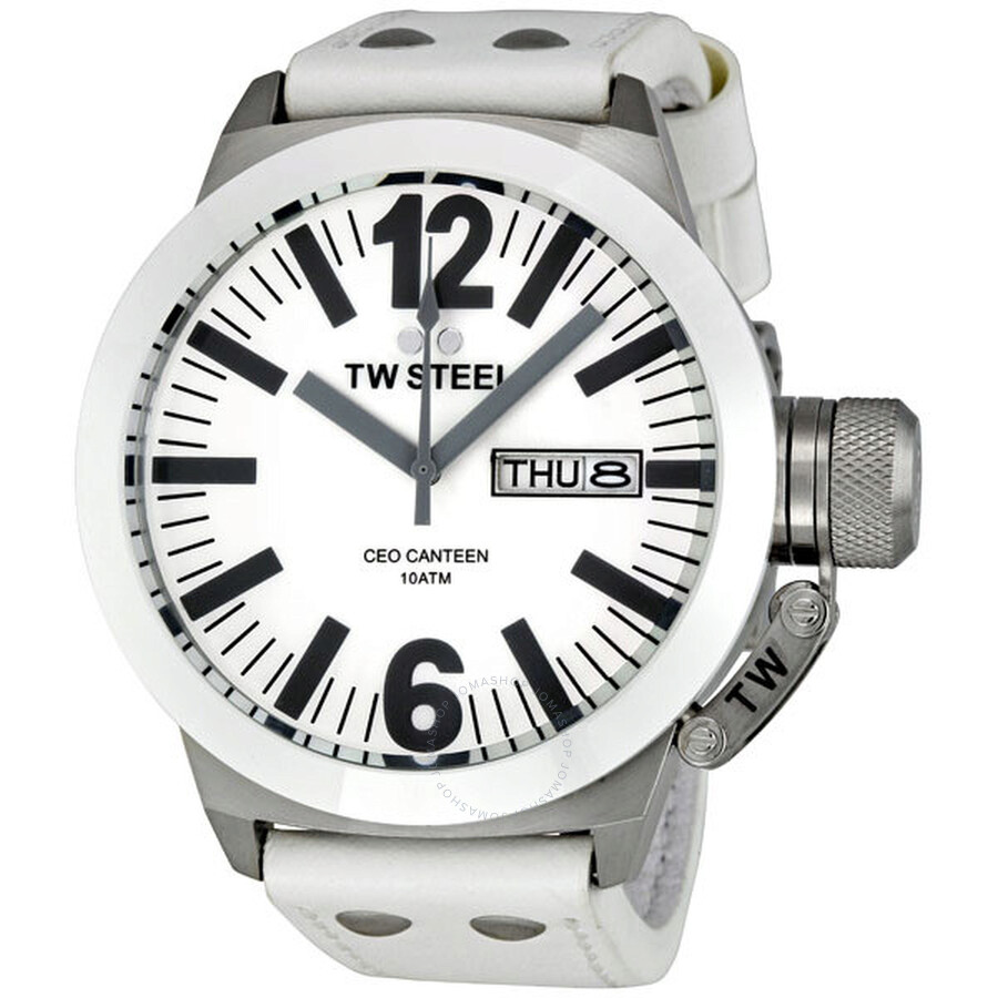 CEO Canteen Mother of Pearl Dial 45MM Men's Watch
