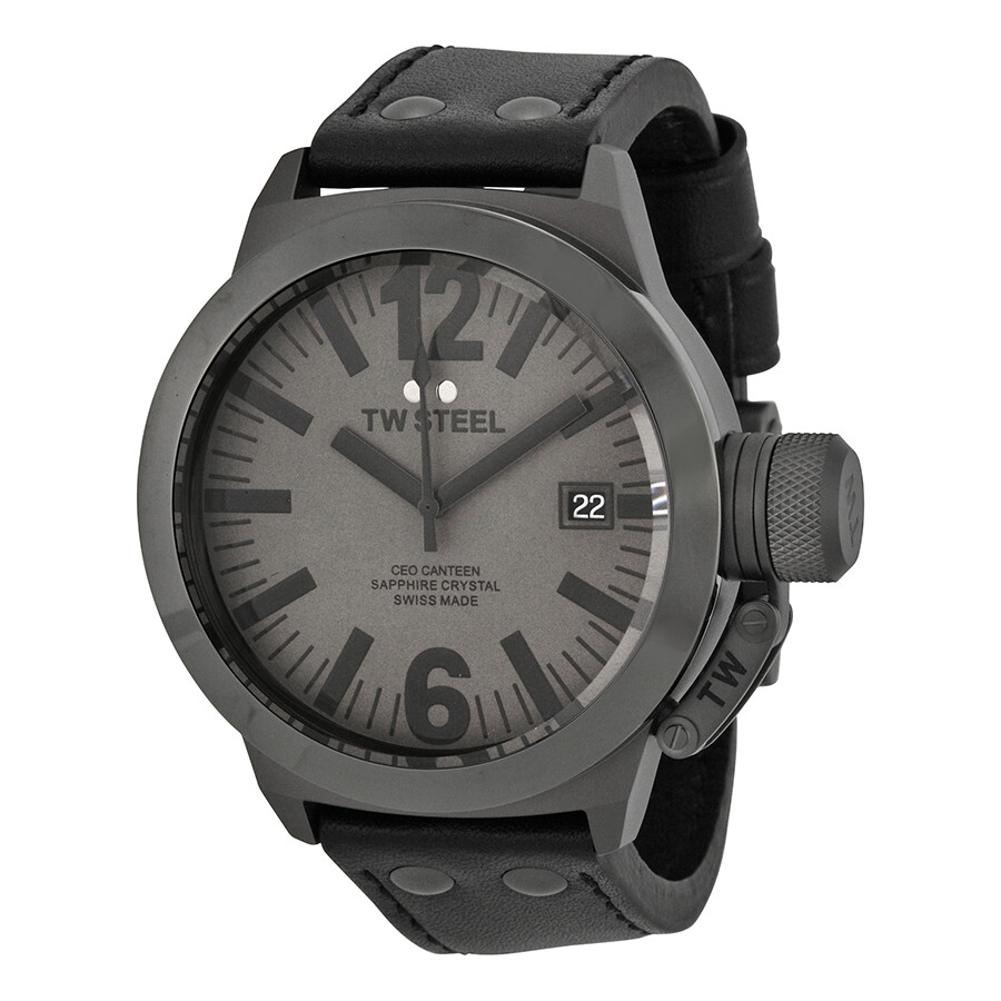 CEO Canteen Quartz Gray Dial 45mm Men's Watch