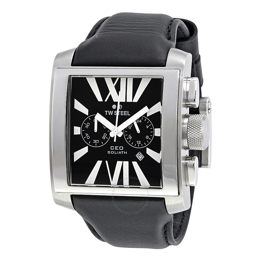CEO Goliath Chronograph Black Dial Men's Watch