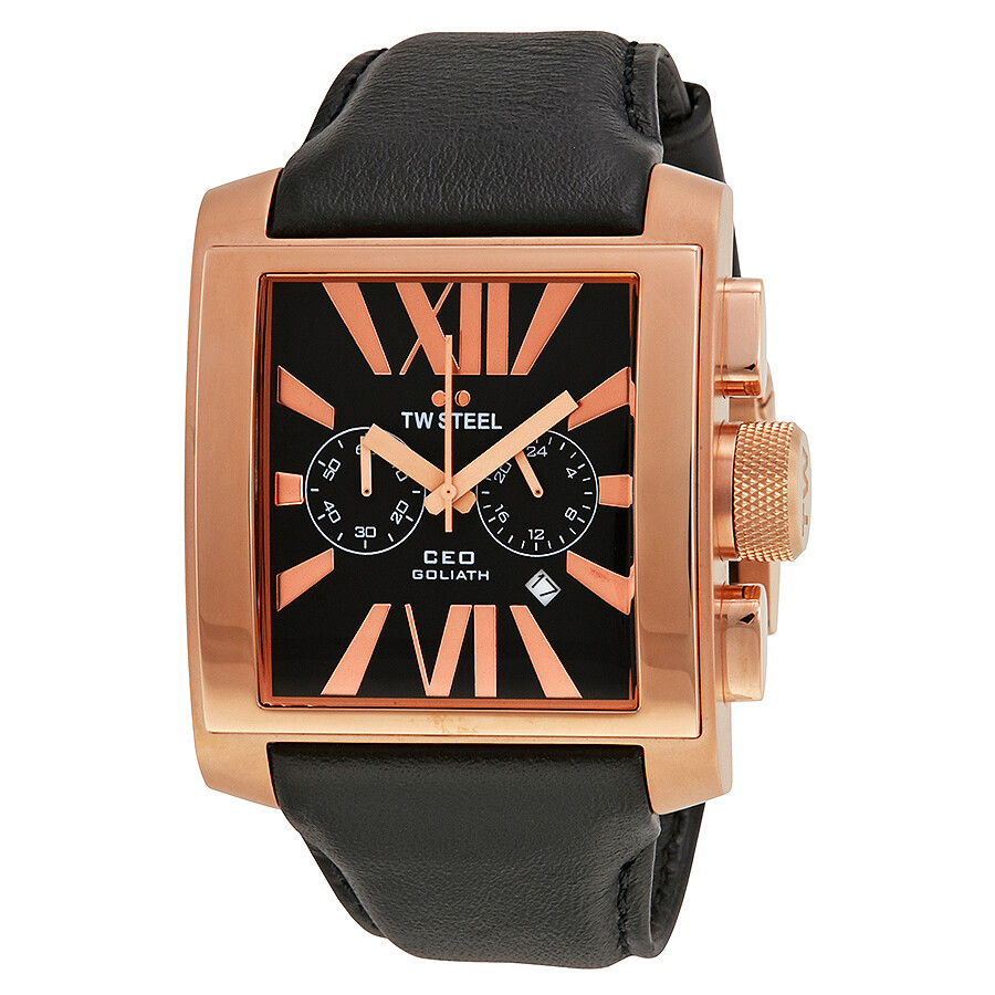 CEO Goliath Chronograph Rose Gold PVD Men's Watch