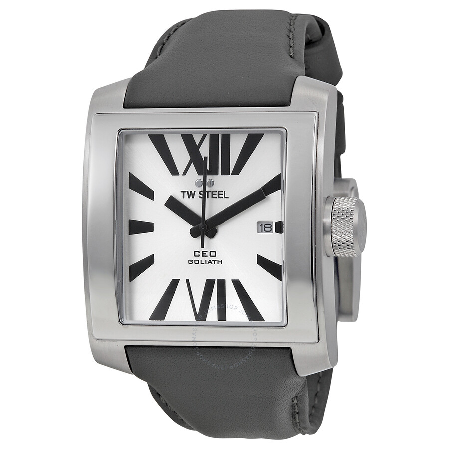 CEO Goliath Silver Sunray Dial 37mm Men's Watch