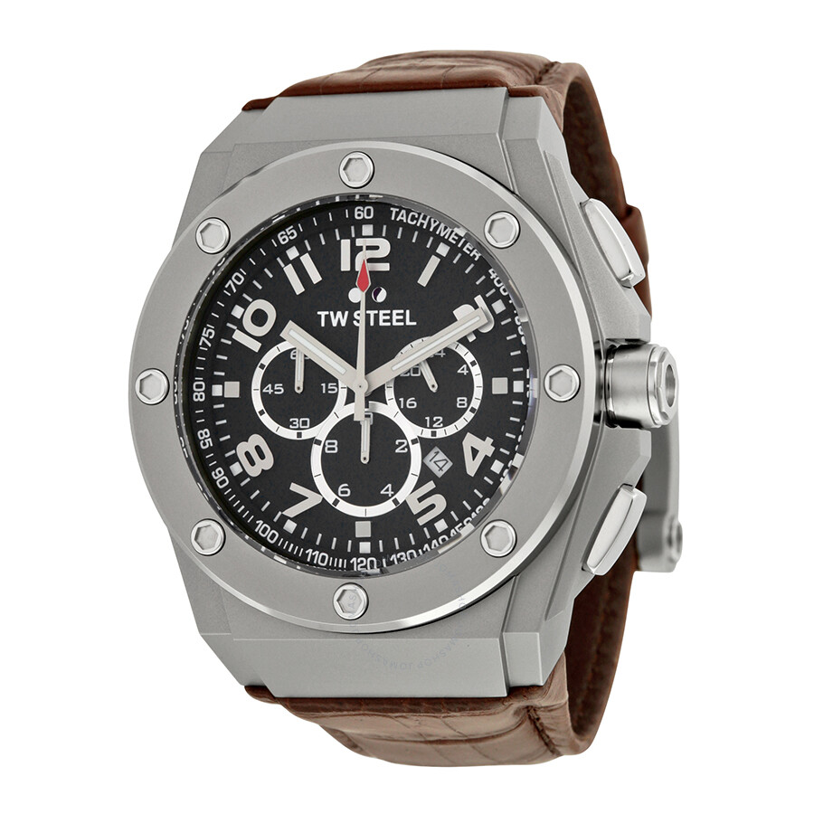 CEO Tech 48 MM Chronograph Black Dial Men's Watch