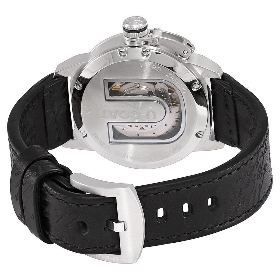 UBoat Lefty Classico Automatic Black Dial Men's Watch 8890 Watches