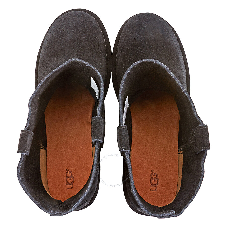 ugg classic unlined leather bootie