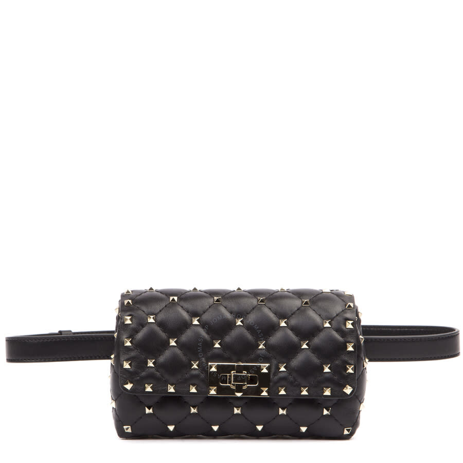 valentino rockstud spike belt bag