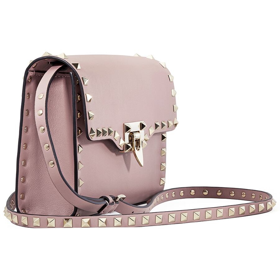 Valentino Garavani Rockstud Medium Shoulder Bag Pink NW0B0181WCII72