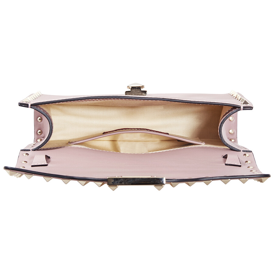 Valentino Garavani Rockstud Medium Shoulder Bag Pink NW0B0181WCII72