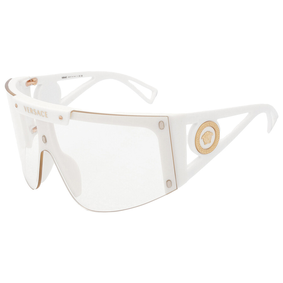 Versace Clear Shield Ladies Sunglasses VE4393 401/1W 46 8056597381307