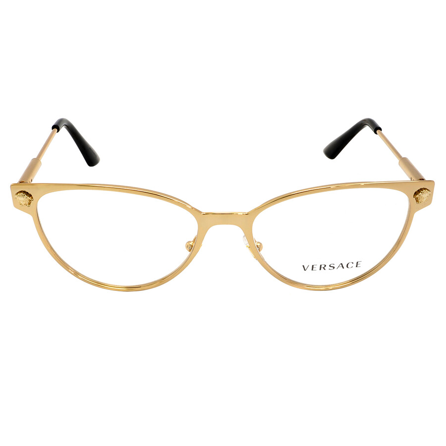 Versace Demo Cat Eye Ladies Eyeglasses VE1277 1002 54 8056597533980