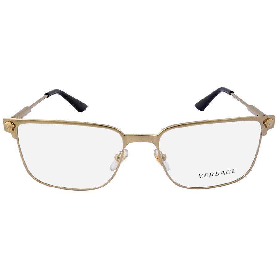 Versace Demo Rectangular Men's Eyeglasses VE1276 1339 55 8056597534055