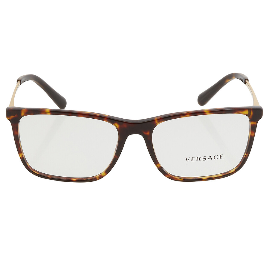 Versace Demo Square Men's Eyeglasses VE3301 108 56 8056597384650