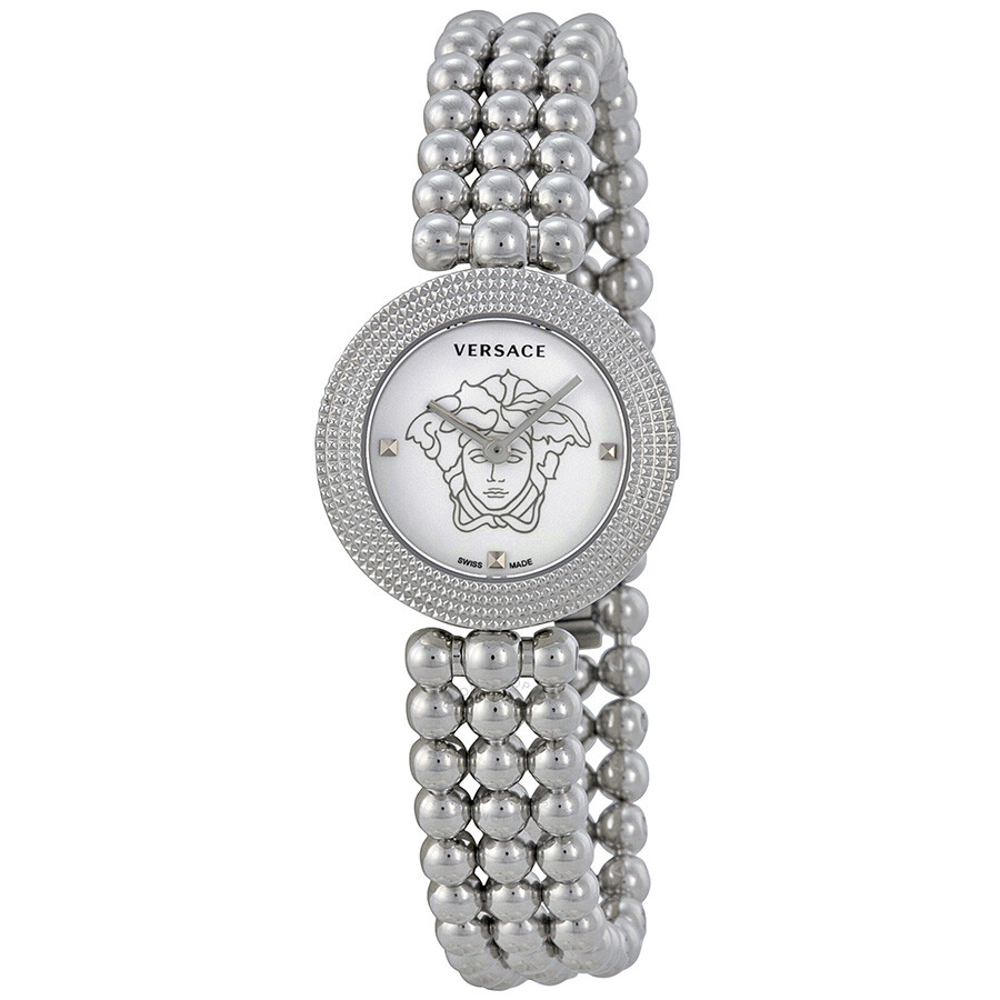 Eon White Dial Stainless Steel Ladies Watch
