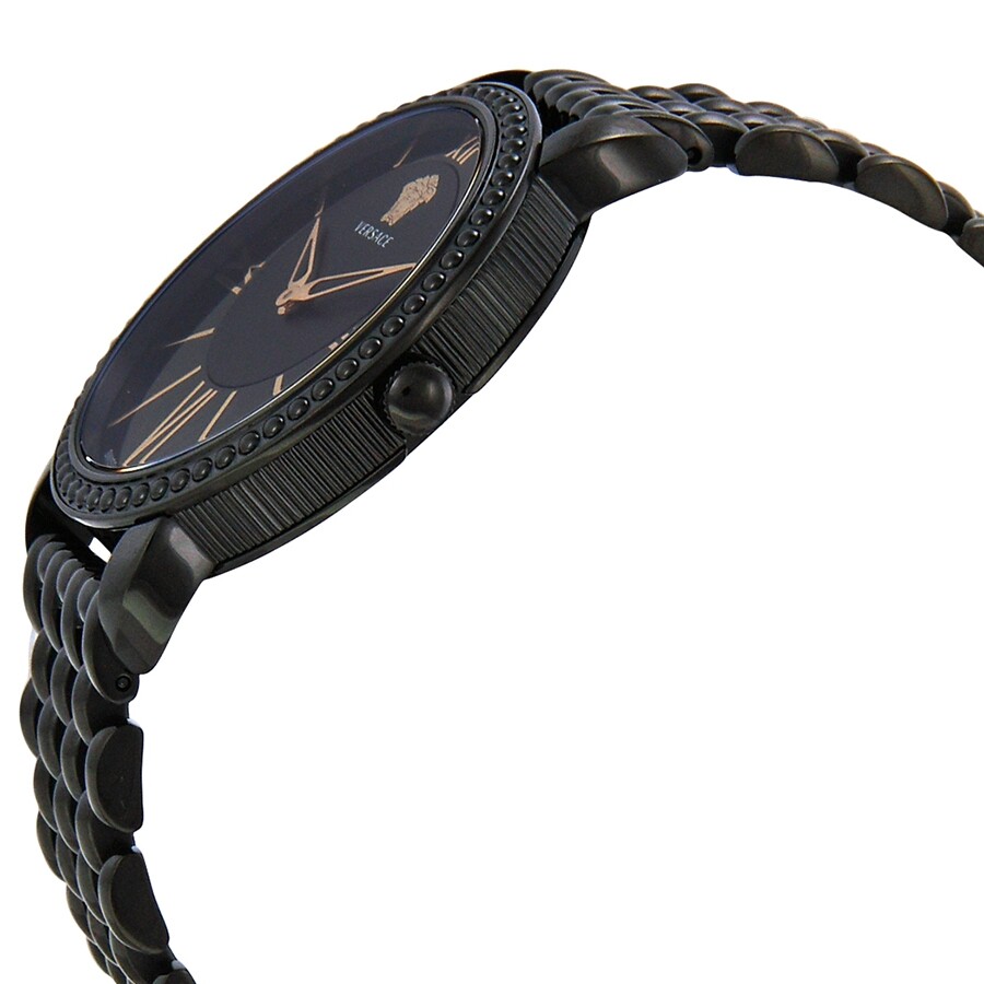 Versace Krios Black Enamel Dial Watch M6Q60D008S060 3410038412015