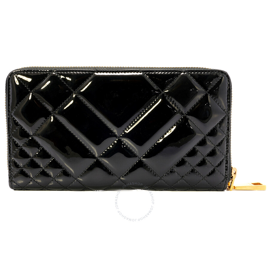 Versace Ladies Black Ziparound Wallet DPDG326 D4VTR K41OT 8054716424119 Handbags