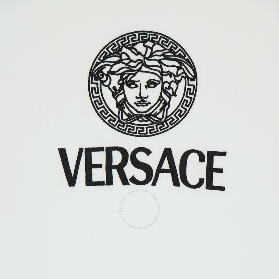 Versace Medusa Logo Cotton Tshirt, Brand Size 38 (US Size 2) 1001531