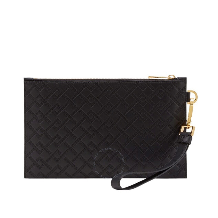 Versace Men's Black Medusa Clutch DP84725 DVBRF D41OH 8052471991815